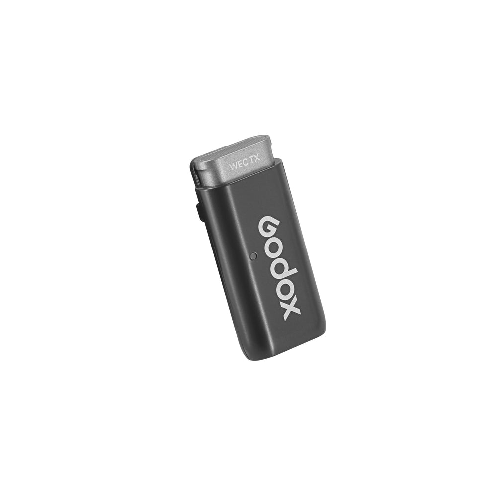 GODOX WEC Kabelloses Lavaliermikrofon für DSLR-Kameras/iPhone/Android