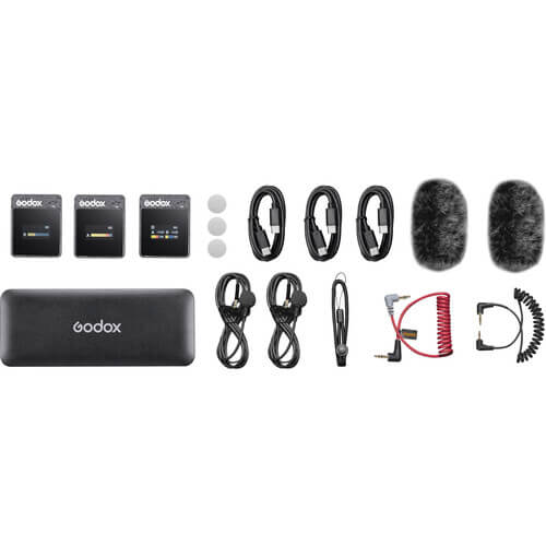 Godox MoveLink II M2 Compact 2-Person Wireless Microphone System 5