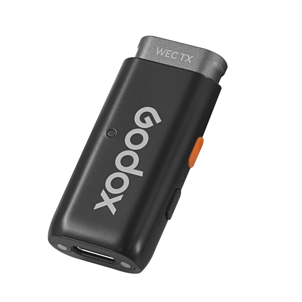 GODOX WEC Kabelloses Lavaliermikrofon für DSLR-Kameras/iPhone/Android 