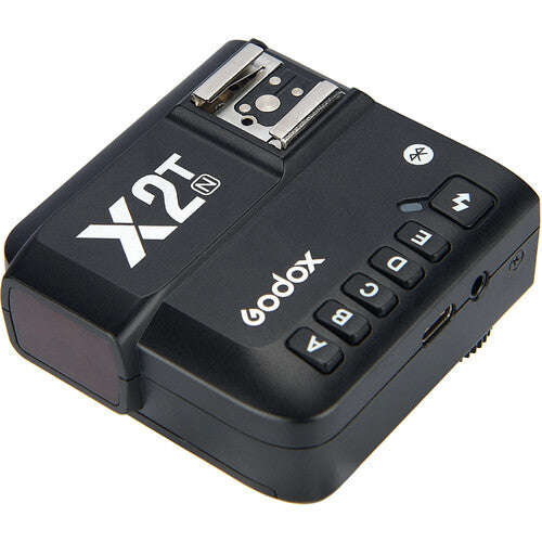 Godox X2T-N 2,4G kabelloser Blitzauslöser-Sender, kompatibel mit Nikon-Kameras