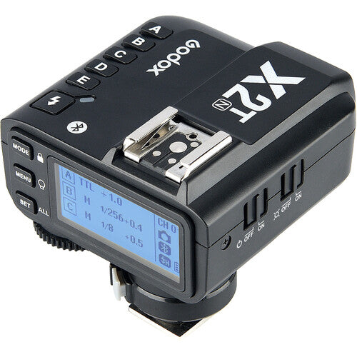 Godox X2T-N 2,4G kabelloser Blitzauslöser-Sender, kompatibel mit Nikon-Kameras