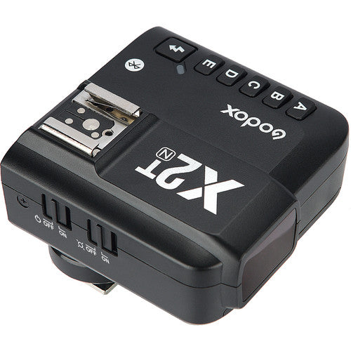 Godox X2T-N 2,4G kabelloser Blitzauslöser-Sender, kompatibel mit Nikon-Kameras