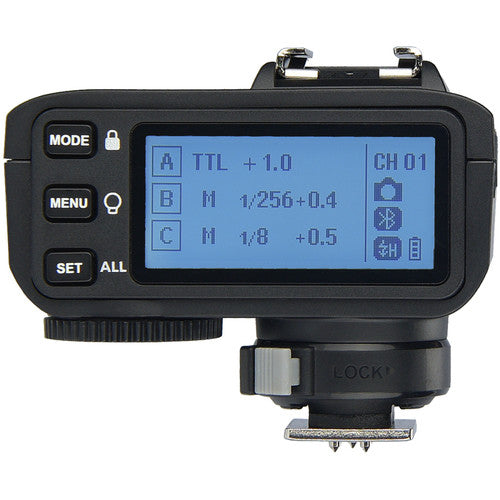 Godox X2T-N 2,4G kabelloser Blitzauslöser-Sender, kompatibel mit Nikon-Kameras