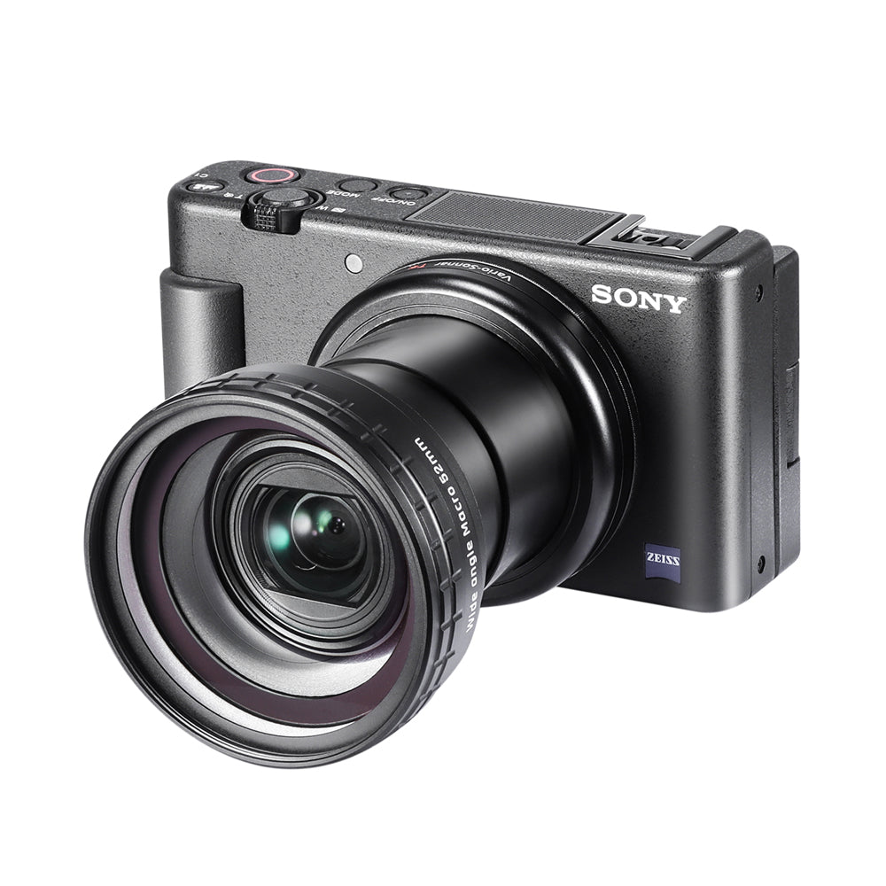 ULANZI WL-1 Wide Angle Lens for Sony ZV1 Camera Vlogger
