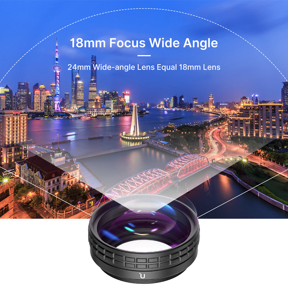 ULANZI WL-1 Wide Angle Lens for Sony ZV1 Camera Vlogger
