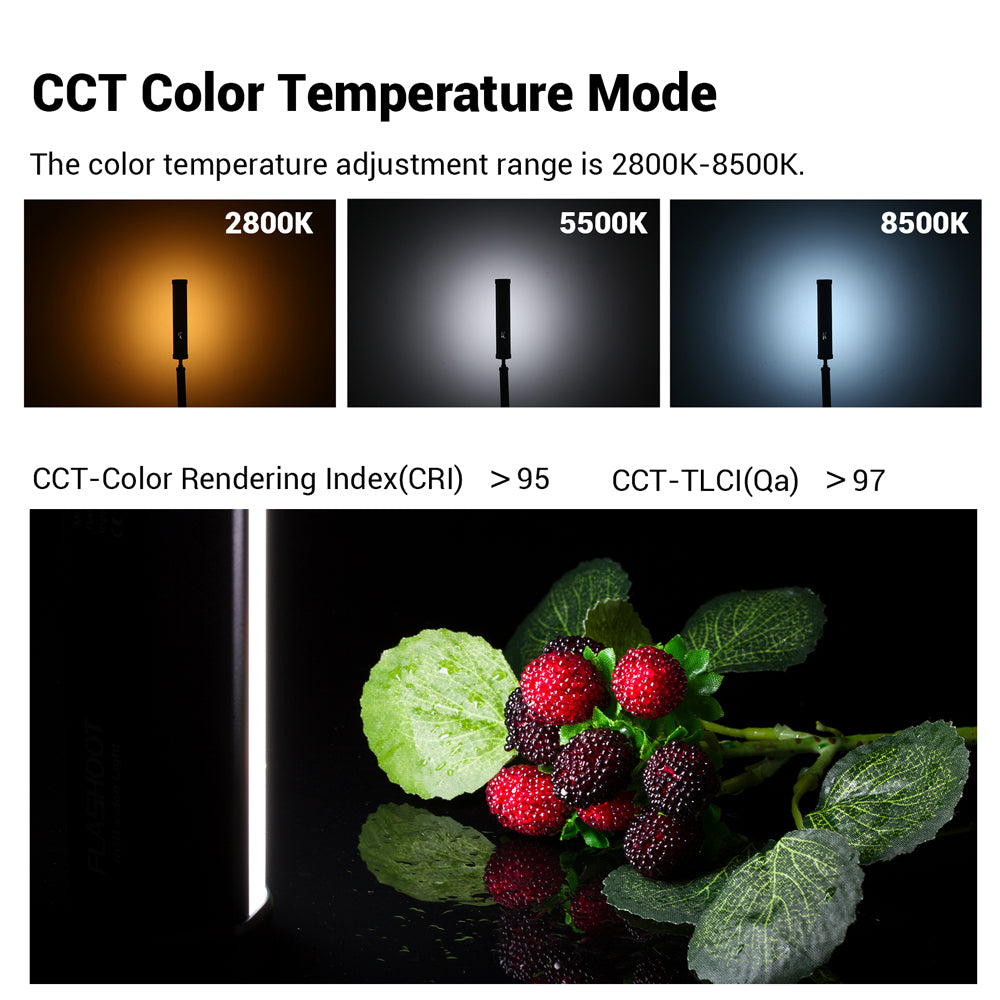 INSSTRO X6 Handheld RGB LED Video Light - INSSTRO