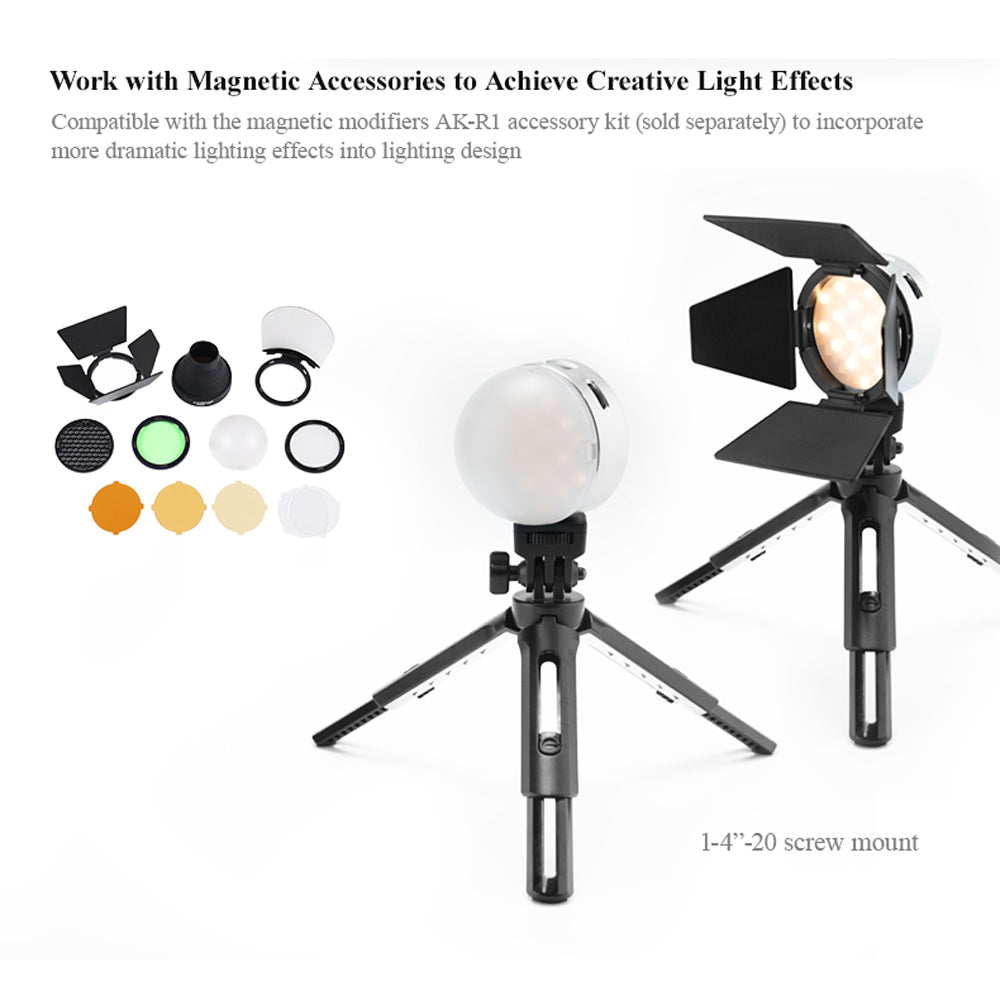 Godox R1 RGB LED Video Light -Silver - INSSTRO